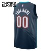 Dres Oklahoma City Thunder Prilagođeni Nike 2025-26 City Edition Crno Swingman - Dječji